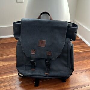 LANGLY RUCKSACK DECOY S-2014 LANGLY LLC CALIFORNIA BACKPACK CHARCOAL GRAY